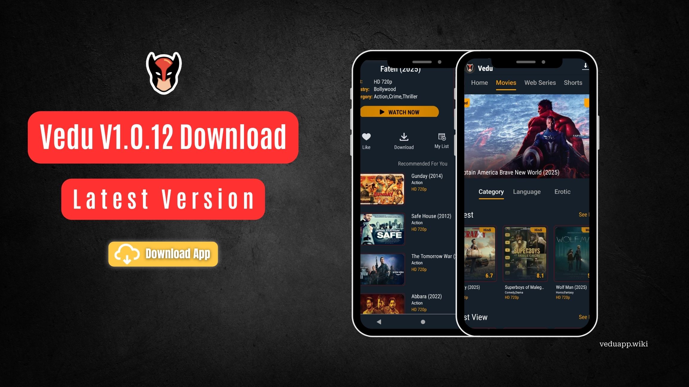 Vedu App Download v1.0.12 (31MB) – Latest 2025 Update